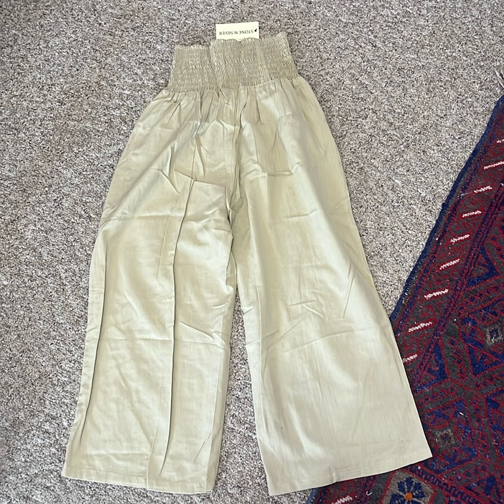 Stone N silver pants NWT handmade in India